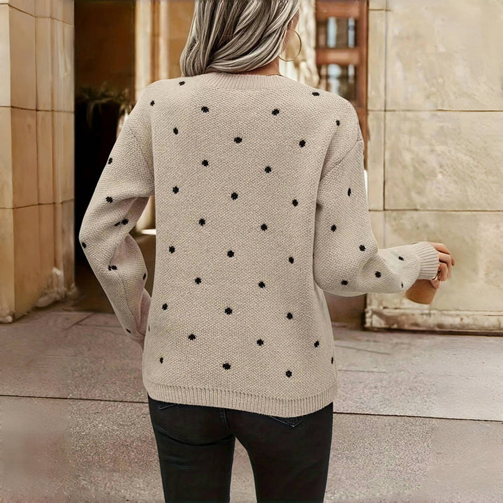 Maeve |  Polka Dot Sweater