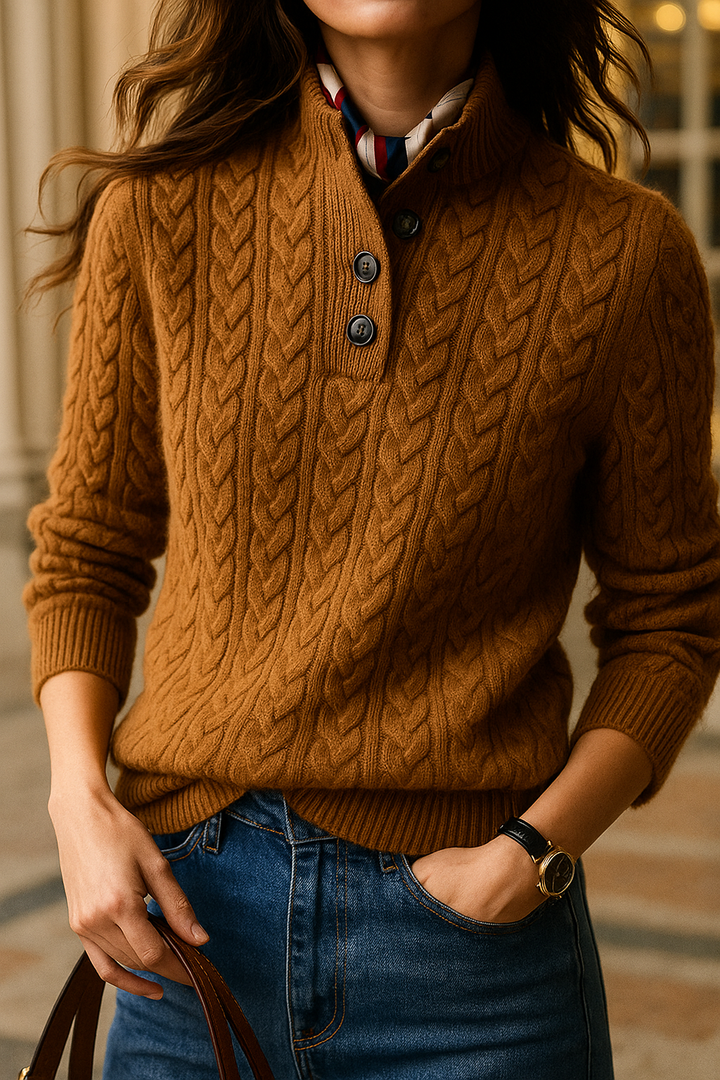 Amanda | Button-Up Sweater