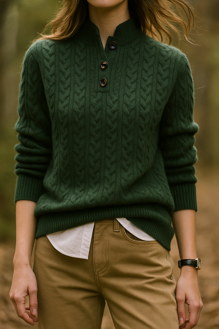 Amanda | Button-Up Sweater