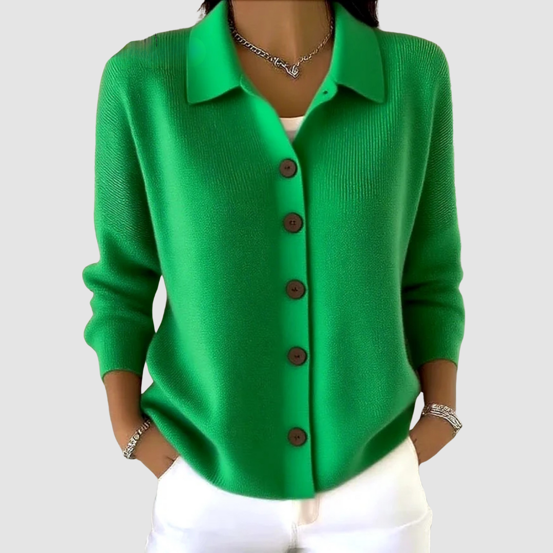 Susan | Soft Button-Up Knit Cardigan