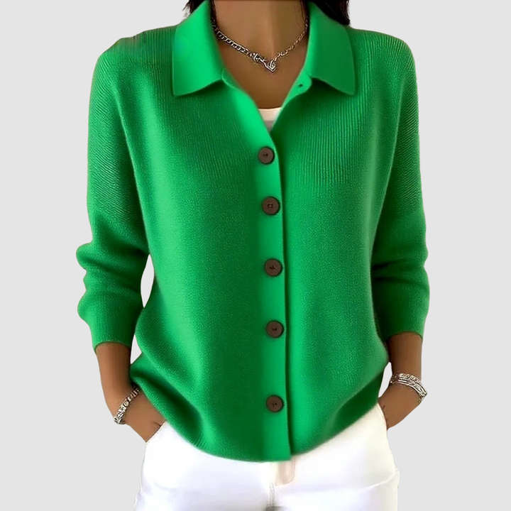 Susan | Soft Button-Up Knit Cardigan