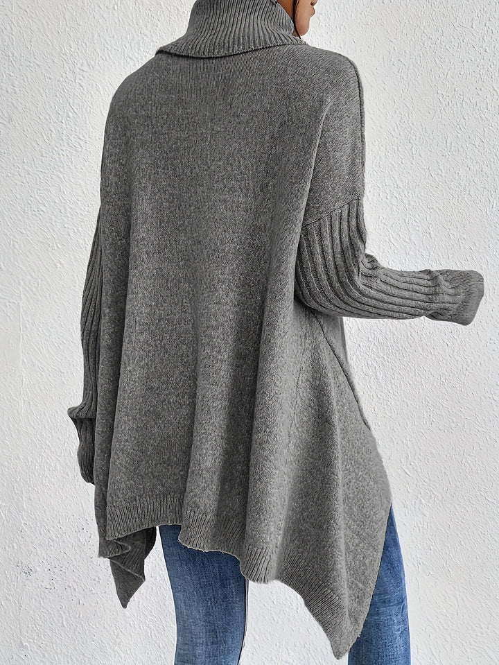 Irina | Oversized Turtleneck Sweater