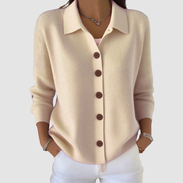 Susan | Soft Button-Up Knit Cardigan