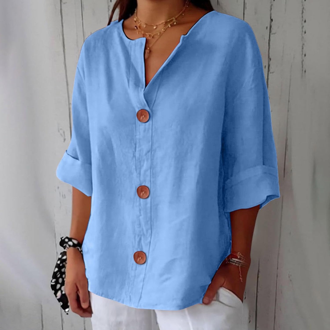 Natasha | Relaxed Blouse for Timeless Elegance