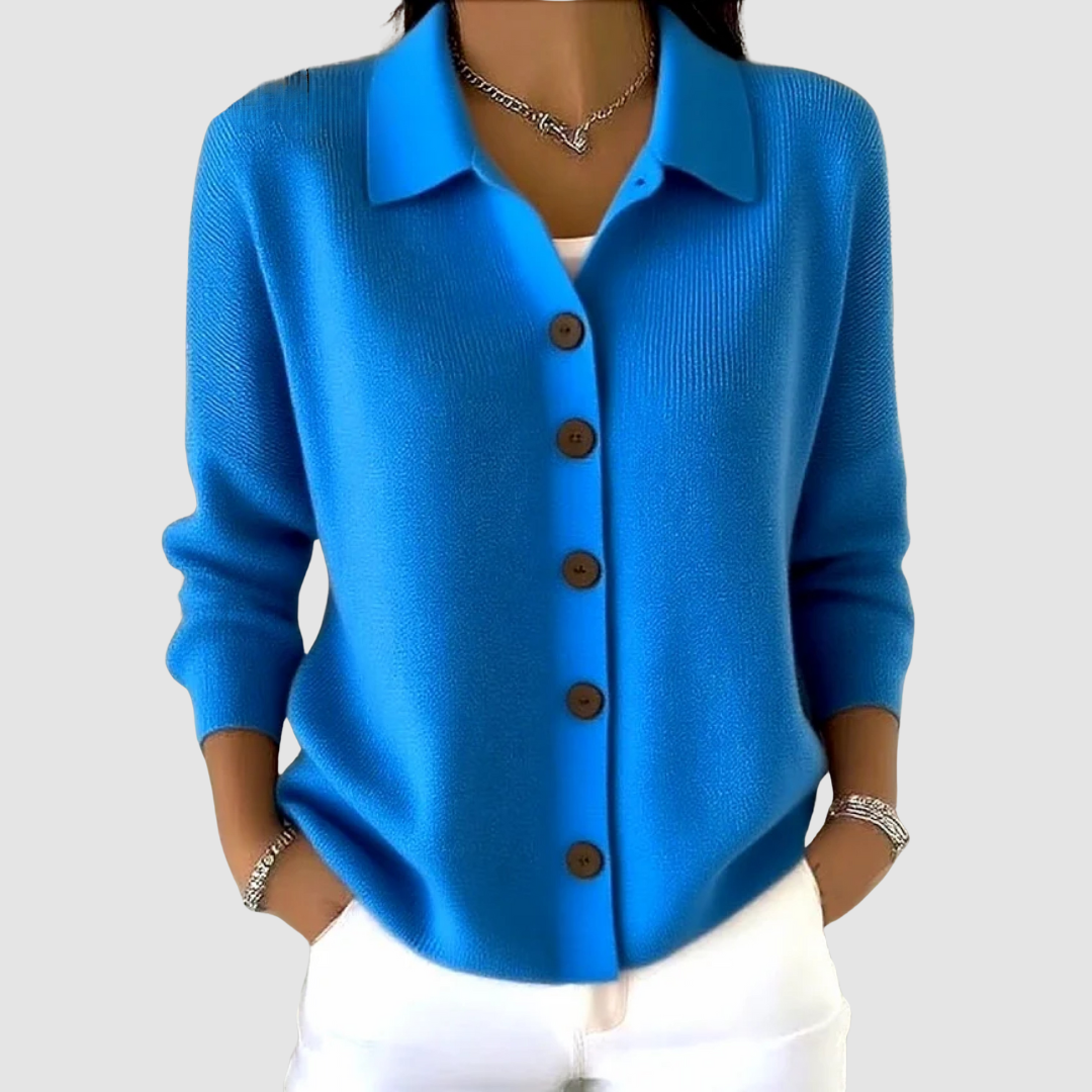 Susan | Soft Button-Up Knit Cardigan
