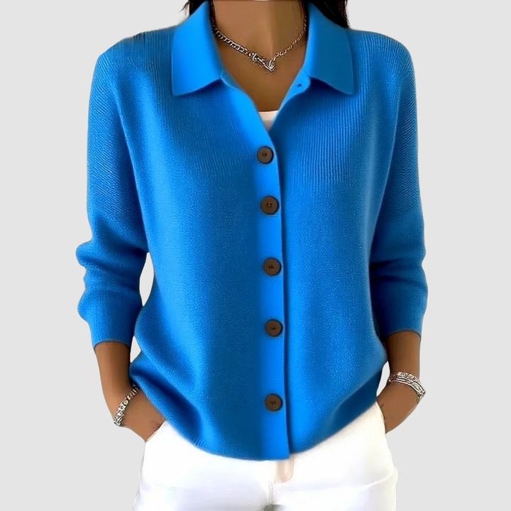 Susan | Soft Button-Up Knit Cardigan