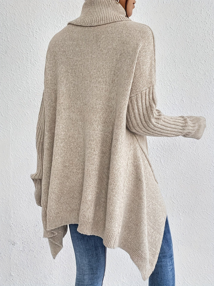 Irina | Oversized Turtleneck Sweater