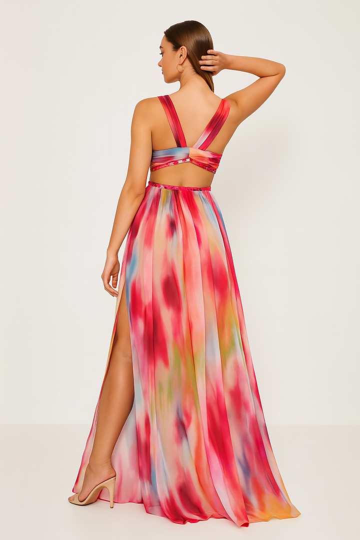 Florence | Painted Maxi Dress