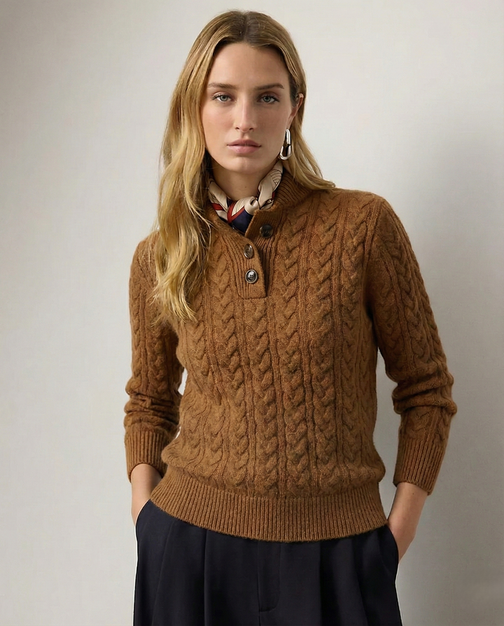 Amanda | Button-Up Sweater