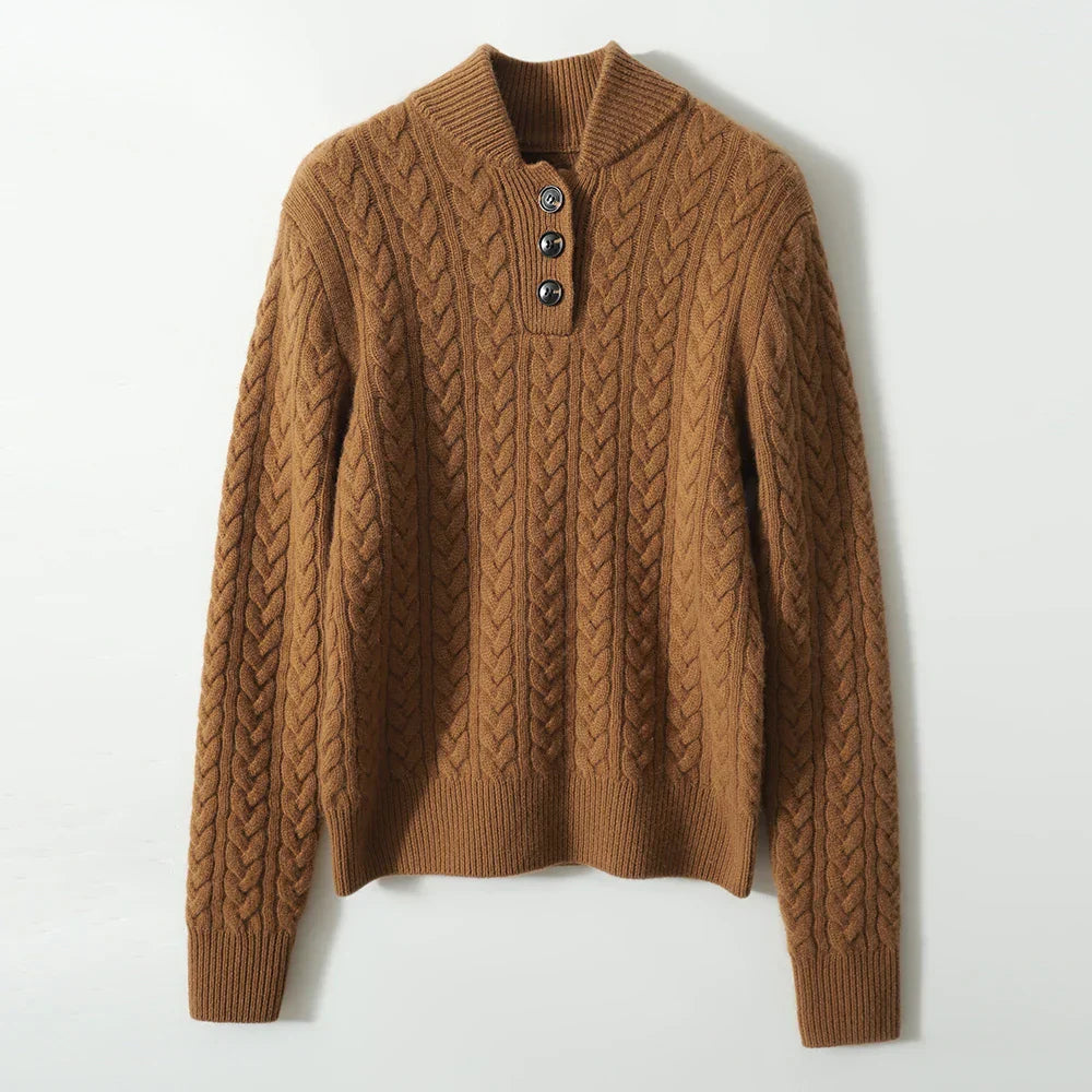 Amanda | Button-Up Sweater