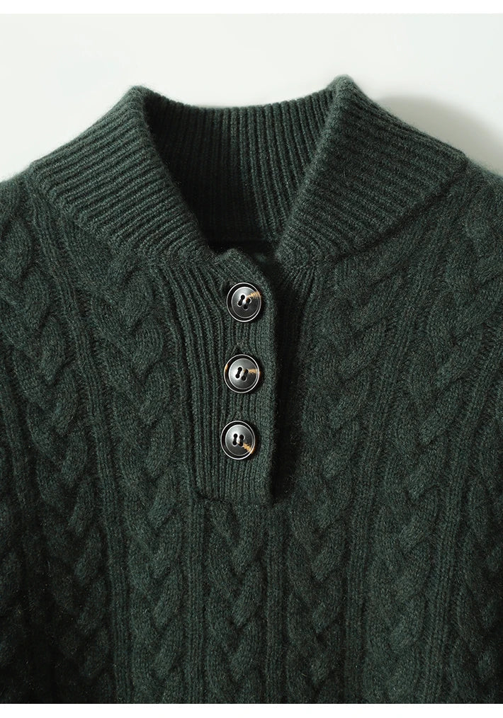 Amanda | Button-Up Sweater