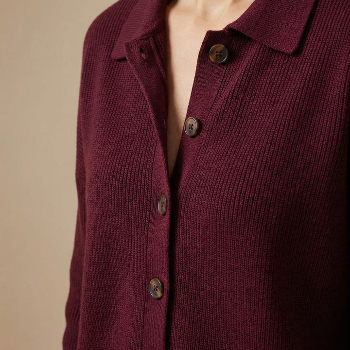Susan | Soft Button-Up Knit Cardigan