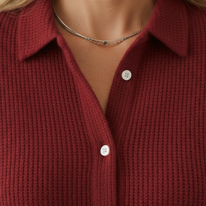 Marisse | Button-Up Knit Cardigan
