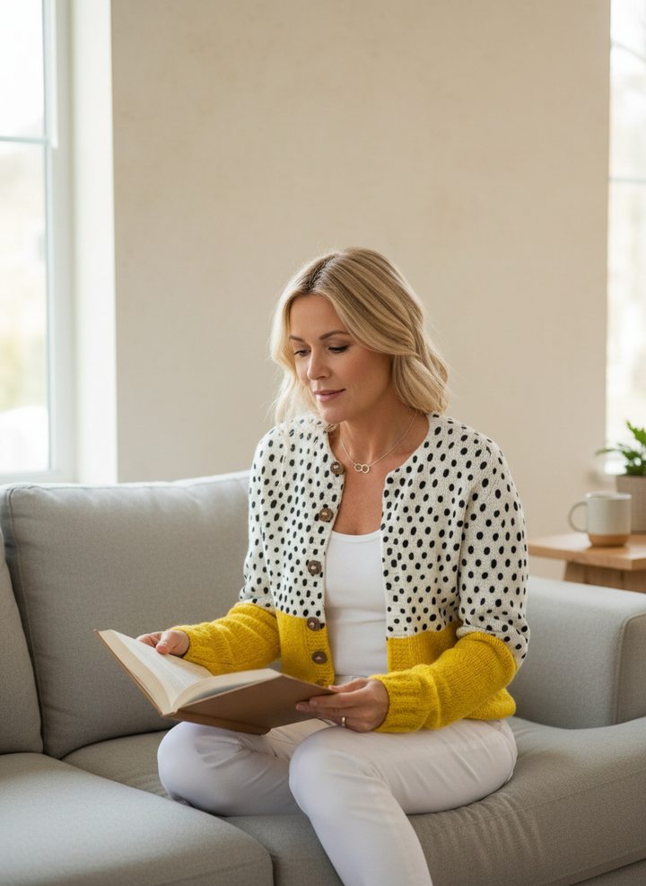 Livia | Vintage Knit Cardigan