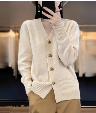 Kate | Elegant Button Cardigan