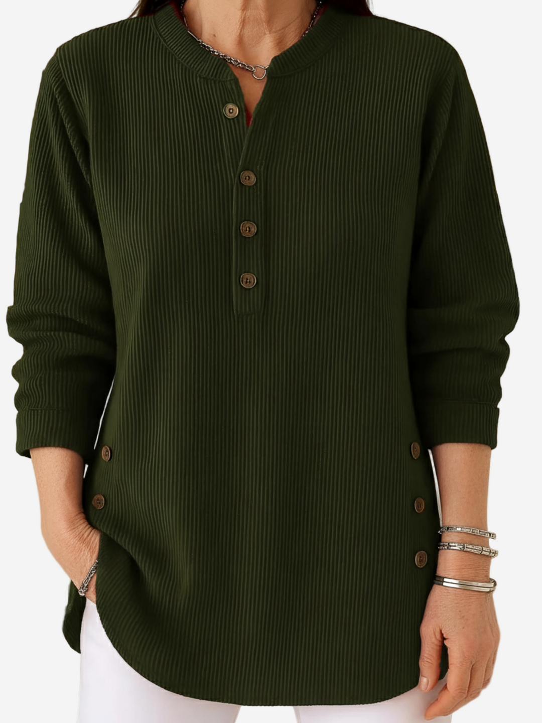 Harper | Long Sleeve Solid Knit Sweater